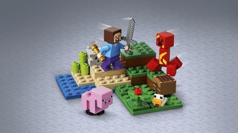 LEGO Minecraft 21177 Attack of the Creeper