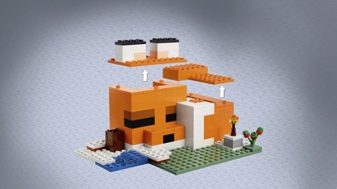 LEGO Minecraft 21178 Die Fuchs-Lodge