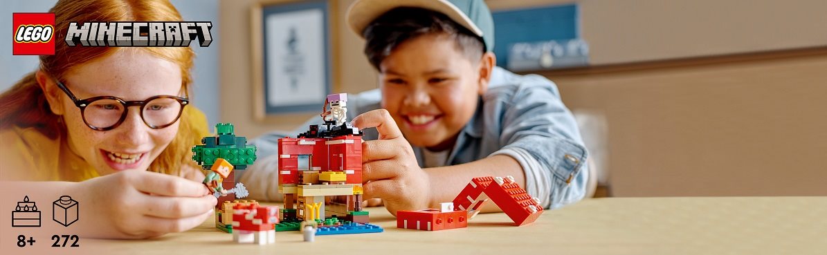 LEGO Minecraft 21179 Mushroom house LEGO Minecraft 21179 Mushroom house