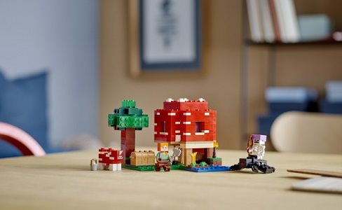 LEGO Minecraft 21179 Mushroom house LEGO Minecraft 21179 Mushroom house