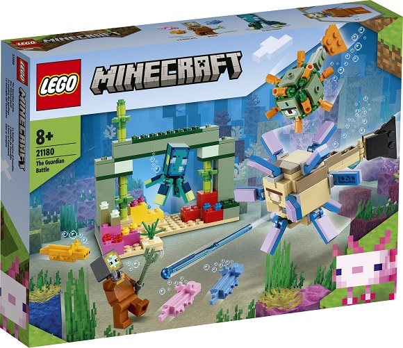 LEGO Minecraft 21180 Battle with the Guardians 