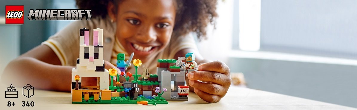 LEGO Minecraft 21181 Rabbit Ranch 
