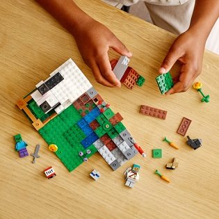 LEGO Minecraft 21181 Rabbit Ranch 