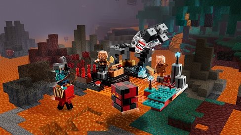 LEGO® Minecraft® 21185 Unterirdische Burg