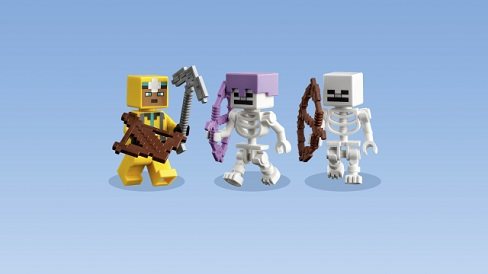 LEGO Minecraft 21189 Skelettverlies