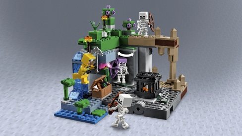 LEGO Minecraft 21189 Skelettverlies