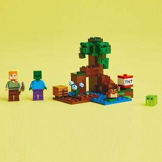 LEGO® Minecraft® 21240 Abenteuer im Sumpf