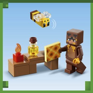 LEGO Minecraft 21241 Včelí domček