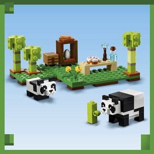 LEGO Minecraft 21245 Panda Zufluchtsort 