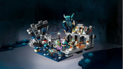 Stavebnica LEGO® Minecraft® 21246 Bitka v Deep Darku