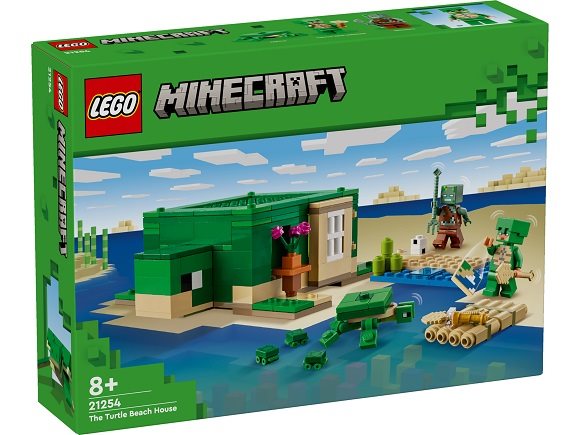LEGO® Minecraft® 21254 Das Schildkrötenstrandhaus 