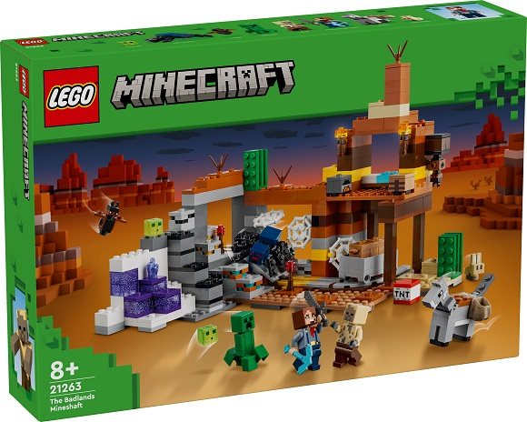 LEGO® Minecraft® 21263 Die Mine in den Badlands