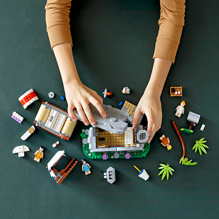 LEGO Ideen 21316 Feuerstein 