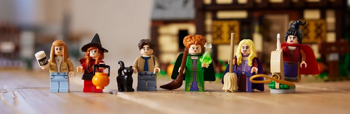 LEGO stavebnica Ideas 21341 Disney Hokus pokus: Chatka sestier Sandersonových