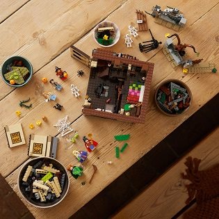 LEGO stavebnica Ideas 21341 Disney Hokus pokus: Chatka sestier Sandersonových