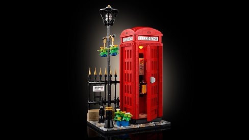 A LEGO® Ideas 21347 Londoni piros telefonfülke egyéb jellemzői