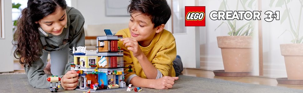LEGO Creator 31097 Townhouse Pet Shop & Café