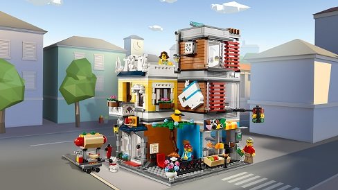LEGO Creator 31097 Townhouse Pet Shop & Café