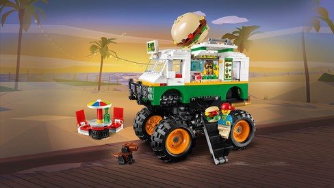 LEGO Creator 31104 Hamburger Monster Truck