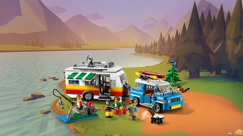 LEGO Creator 31108 Caravan Family Holiday LEGO Creator 31108 Family holiday in a caravan