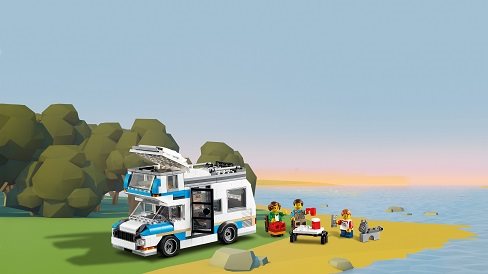 LEGO Creator 31108 Caravan Family Holiday LEGO Set Alza.cz