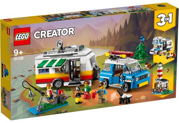 LEGO Creator 31108 Caravan Family Holiday LEGO Creator 31108 Family holiday in a caravan