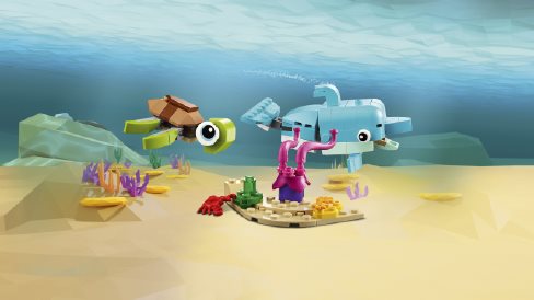 LEGO® Creator 31128 Dolphin and Turtle LEGO® Creator 31128 Dolphin and Turtle