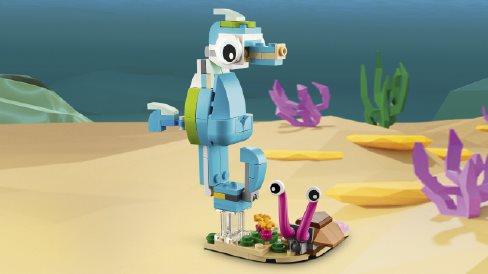 LEGO® Creator 31128 Dolphin and Turtle LEGO® Creator 31128 Dolphin and Turtle