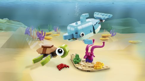 LEGO® Creator 31128 Dolphin and Turtle LEGO® Creator 31128 Dolphin and Turtle