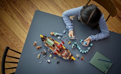 LEGO Schöpfer 31132 Wikingerschiff und Seeschlange 