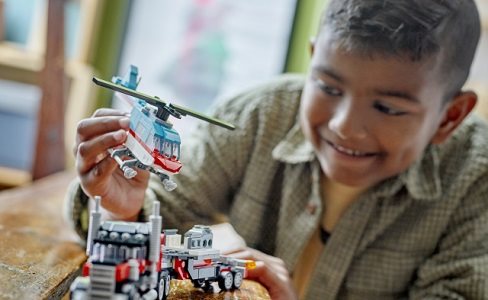LEGO® Creator 3 v 1 31146 Nákladiak s plochou korbou a helikoptéra