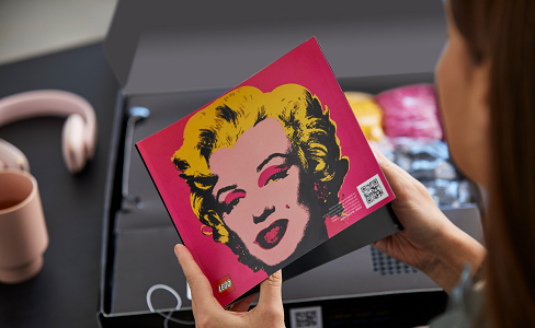 LEGO ART 31197 Andy Warhol's Marilyn Monroe