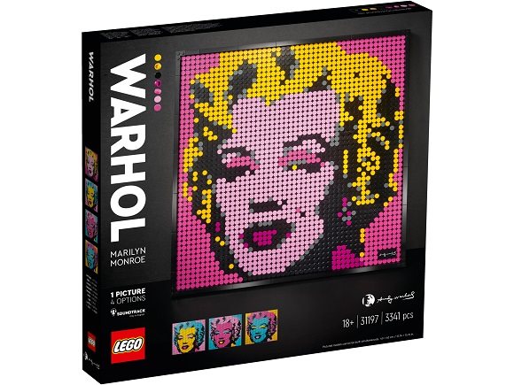 LEGO ART 31197 Andy Warhol' s Marilyn Monroe