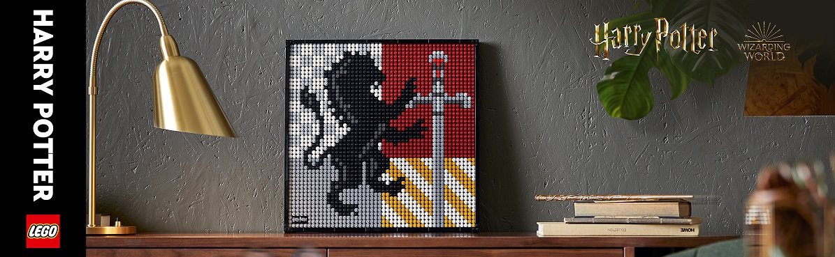 LEGO ART 31201 Harry Potter Coats of arms of Hogwarts tracks LEGO ART 31201 Harry Potter Coats of arms of Hogwarts tracks