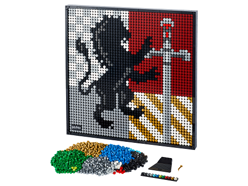 LEGO ART 31201 Harry Potter Coats of arms of Hogwarts tracks LEGO ART 31201 Harry Potter Coats of arms of Hogwarts tracks