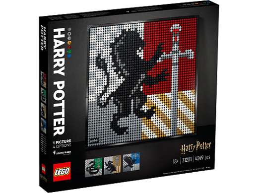 LEGO ART 31201 Harry Potter Coats of arms of Hogwarts tracks LEGO ART 31201 Harry Potter Coats of arms of Hogwarts tracks