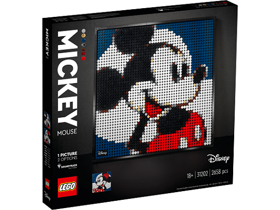 LEGO ART 31202 Disney' s Mickey Mouse