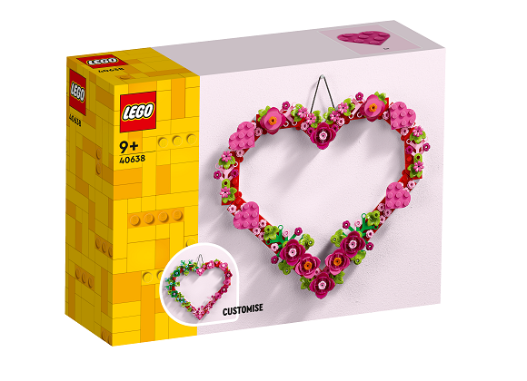 LEGO® 40638 Ozdoba v tvare srdca