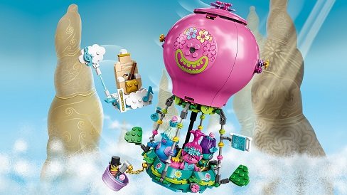 LEGO Trolls 41252 Poppy's Hot Air Balloon Adventure
