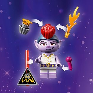 LEGO Trolls 41254 Volcano Rock City Concert 