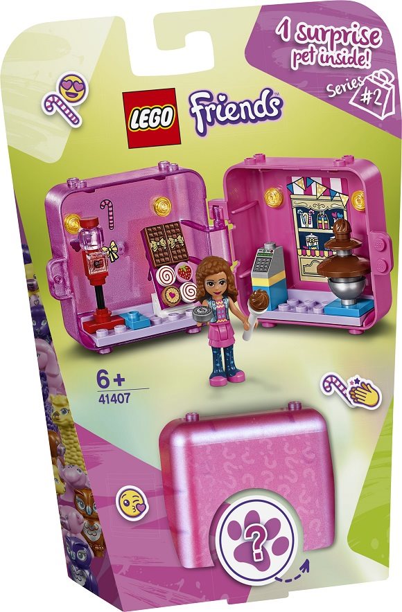 LEGO Barátok 14107 Herní boxík: Olivia a dortíky LEGO Freinds 14107 játékdoboz: Olivia és a sütemények