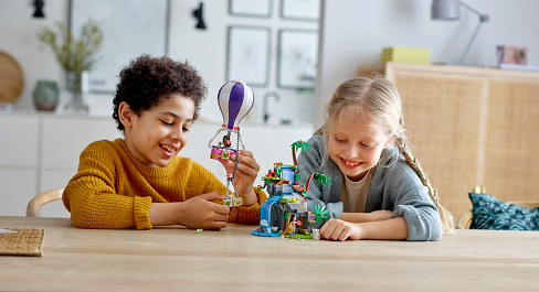 LEGO Friends 41423 Tiger Hot Air Balloon Jungle Rescue
