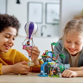 LEGO Friends 41423 Tiger Hot Air Balloon Jungle Rescue
