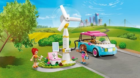 LEGO Friends 41443 Olivia and her electric car LEGO Friends 41443 Olivia and her electric car