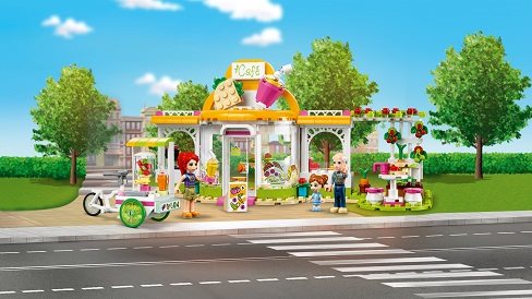 LEGO Friends 41444 Organic cafe in the town of Heartlake