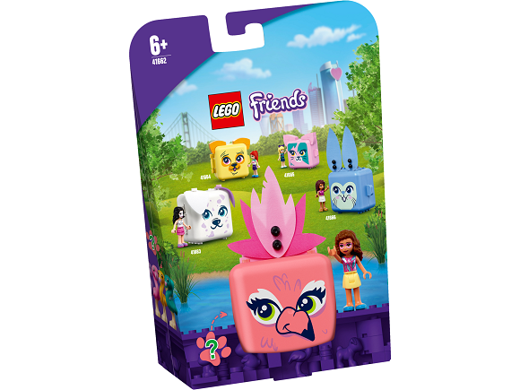 LEGO Friends 41662 Olivia and her flamingo box