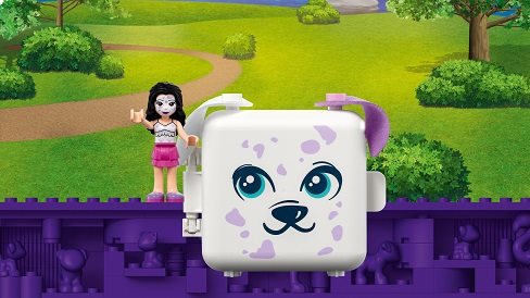 LEGO Friends 41663 Emma and her dalmatian box LEGO Friends 41663 Emma and her dalmatian box