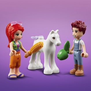 LEGO Freunde 41696 Reinigung des Ponys im Stall 