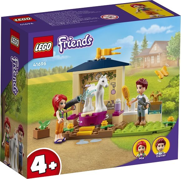 LEGO Freunde 41696 Reinigung des Ponys im Stall 