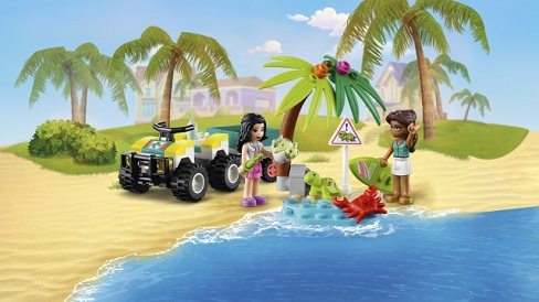 LEGO Friends 41697 Turtle Protector Car
